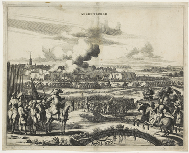 183 Aerdenburgh. Aanval van de Fransen op de stad Aardenburg
