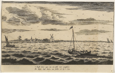 196-3 Het vangen van een walvis in de wateren tussen Sint Annaland en Zijpe, met 2-regelig rijm