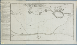 216 Nieuwe en oprechte kaart of plan der stad Bergen-op-ten-Zoom met derselver accuraate fortificatiën, en de naast ...