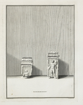 422-15 Bovendeel van twee altaarstenen, opgedragen aan Hercules Magusanus, gevonden op het strand van Domburg, ...