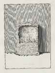 442-17 Altaarsteen, opgedragen aan de godin Nehalennia, gevonden op het strand van Domburg, gegraveerd en getekend voor ...