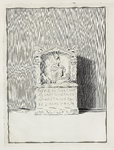 442-19 Afbeeldingen van de, op den 5 Januarij 1647 en later, bij Domburg ontdekte gedenksteenen, tusschen de jaren 1737 ...
