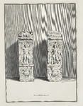 442-28 Twee altaarstenen, opgedragen aan Hercules Magusanus, gevonden op het strand van Domburg, gegraveerd en getekend ...