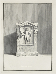 442-29 Afbeeldingen van de, op den 5 Januarij 1647 en later, bij Domburg ontdekte gedenksteenen, tusschen de jaren 1737 ...