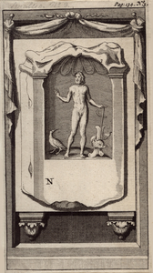 445-5 Een altaarsteen opgedragen aan de god Hercules Magusanus, op 5 januari 1647 gevonden op het strand van Domburg