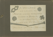 470-2 Afbeelding der verzameling munten en andere voorwerpen, gevonden te Domburg en bijeengebracht door den heer H.J. ...