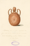 486 Een aarden pot, in 1812 opgegraven in de ruïnes van kasteel Sandenburgh bij Veere, uit de verzameling Andriessen, ...