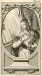 522 Het miraculeus schilderijtje van Onze Lieve Vrouw van de Polder (in ovaal), oorspronkelijk uit de kerk te ...