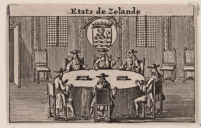 529 Etats de Zelande. De vergadering van de Gecommitteerde Raden van de Staten van Zeeland gedurende het tweede ...