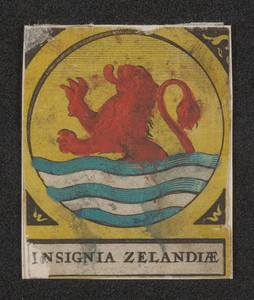 555 Insignia Zelandiae. Het wapen van Zeeland