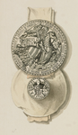 705-3 Het zegel en contrazegel van hertog Philips van Bourgondië, graaf van Holland