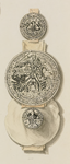 705-6 Twee zegels en contrazegel van hertog Philips van Bourgondië, graaf van Holland