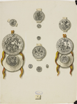 710 De zegels, contrazegels en geheimzegels van hertogin Maria van Bourgondië en aartshertog Maximilliaan van ...