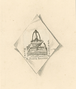 775 Het zegel van de Nederlands-hervormde kerk te Vlissingen, met randschrift (circa 1800)