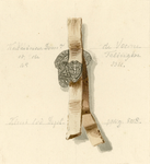 784 Het zegel van Catharina, vrouwe van Voorne, met potloodaantekeningen van mr J. Verheye van Citters, (circa 1800)