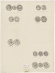 865-4 De penning (voor- en keerzijde) van het Middelburgs peperkoekbakkersgilde