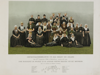 894 Vrouwenkleederdrachten uit alle deelen van Zeeland, den 21sten Augustus 1894 te Middelburg voorgesteld aan Hare ...