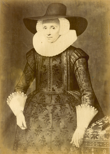 160-21 Margarita Courten (1564-?), echtgenote van Matthias Boudaen