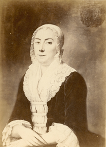 160-33 Anna Sara Boudaen (1718-1781), echtgenote van Jacob van Citters.