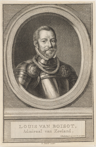 250 Louis van Boisot (15..-1576), admiraal van Zeeland, in harnas