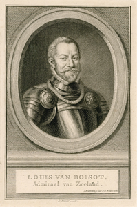 250a Louis van Boisot (15..-1576), admiraal van Zeeland, in harnas