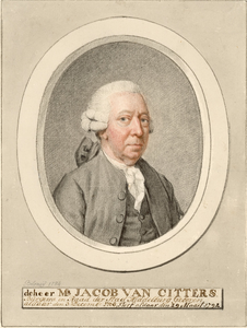 304 mr Jacob van Citters, geb. 1708, overleden 1792, burgemeester van Middelburg, bewindhebber van de Oost-Indische ...
