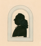 332 Ane Drijfhout (1741-1822), predikant te Vlissingen (1779-1781) en Middelburg (1781-1822), silhouet.