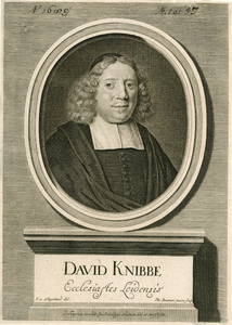 529 David Knibbe (1639-1701), predikant te Leiden.