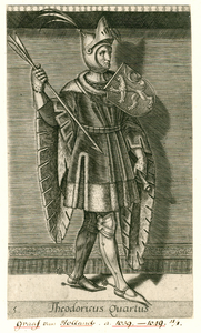 6 Dirk IV, graaf in Friesland (1039-1049).