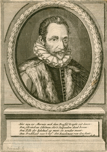 629 Philips van Marnix (1540-1598), heer van Sint Aldegonde, staatsman, godgeleerde en dichter, ambachtsheer van ...