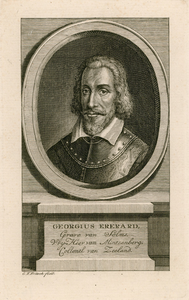 830 Georgius Eberard, graaf van Solms (1563-1602), kolonel van Zeeland, gouverneur van Hulst (1591-1596)