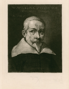 889 Willem Usselinx (1567-1647), koopman o.a. te Middelburg, stichter der West-Indische Compagnie.
