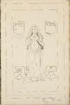 961-11 Grafzerk van Hadewich van Borssele, voorheen in het klooster van de minderbroeders of tertianen te Middelburg, ...