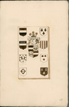 961-25 Wapenbord van Philibert van Borssele te Zierikzee. Afkomstig van het geslacht van Borssele en kopie van de ...
