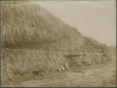 132-1 Berg te Duivendijke tijdens de afgraving