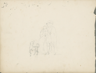 1023-5 Man en vrouw met een hond