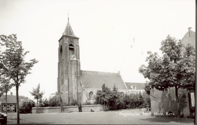 123-90 Aagtekerke, Hed. Herv. Kerk. De Nederlandse Hervormde kerk te Aagtekerke