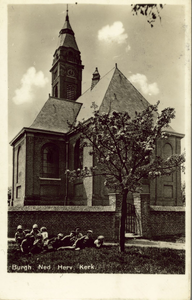 124-29 Burgh. Ned. Herv. Kerk.. De Nederlandse Hervormde kerk te Burgh