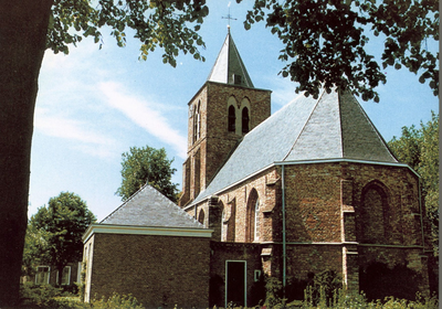 124-70 Biggekerke. Ned. Herv. Kerk. De Nederlandse Hervormde kerk te Biggekerke