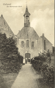 126-20 Cadzand De Hervormde Kerk. De Nederlandse Hervormde kerk te Cadzand
