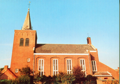 127-132 Ellewoutsdijk, Ned. Herv. Kerk. De Nederlandse Hervormde kerk te Ellewoutsdijk