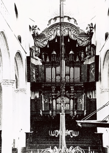 128-27 Het orgel in de Nederlandse Hervormde Grote of Maria Magdalenakerk te Goes