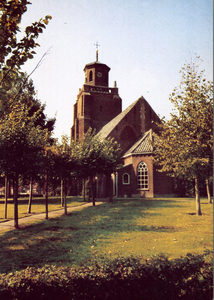 130-103 's-Heer Hendrikskinderen, Ned. Herv. Kerk. De Nederlandse Hervormde kerk te 's-Heer Hendrikskinderen