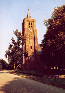 130-152 De toren van de Nederlandse Hervormde kerk te 's-Heer Abtskerke