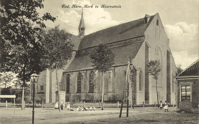 130-193 Ned. Herv. Kerk te Haamstede. De Nederlandse Hervormde kerk te Haamstede