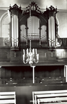 130-22 Grijpskerke, Interieur N.H. Kerk. Het orgel in de Nederlandse Hervormde kerk te Grijpskerke