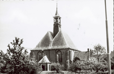 130-5 Grijpskerke, Ned. Herv. Kerk. De Nederlandse Hervormde kerk te Grijpskerke