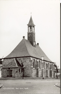 132-3 Koudekerke, Ned. Herv. Kerk. De Nederlandse Hervormde kerk te Koudekerke