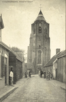 134-79 Nieuwerkerk, Weststraat. De toren van de Nederlandse Hervormde kerk te Nieuwerkerk