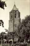 134-83 Zeskantige Toren. Nieuwerkerk (Z).. De toren van de Nederlandse Hervormde kerk te Nieuwerkerk